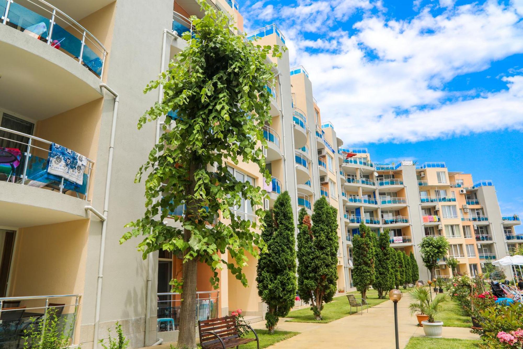 Luxury First Line Apartment With Pool By The Sea Nesebar Exterior foto