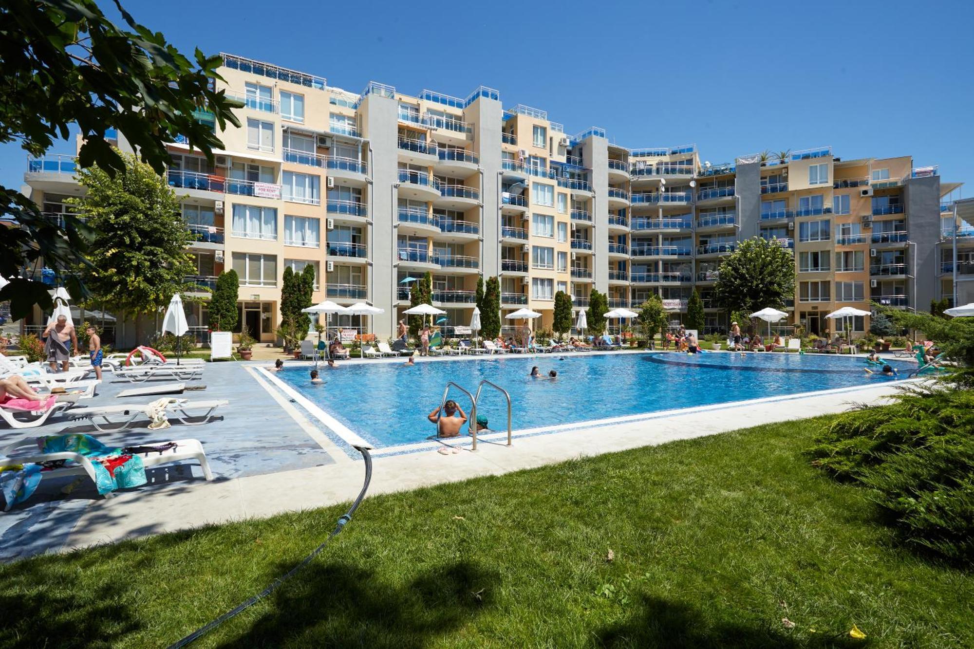Luxury First Line Apartment With Pool By The Sea Nesebar Exterior foto