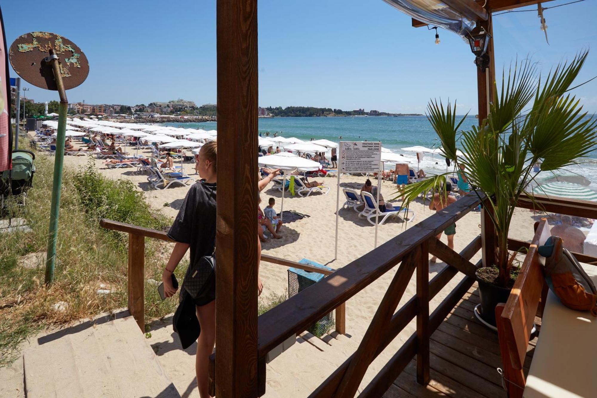 Luxury First Line Apartment With Pool By The Sea Nesebar Exterior foto