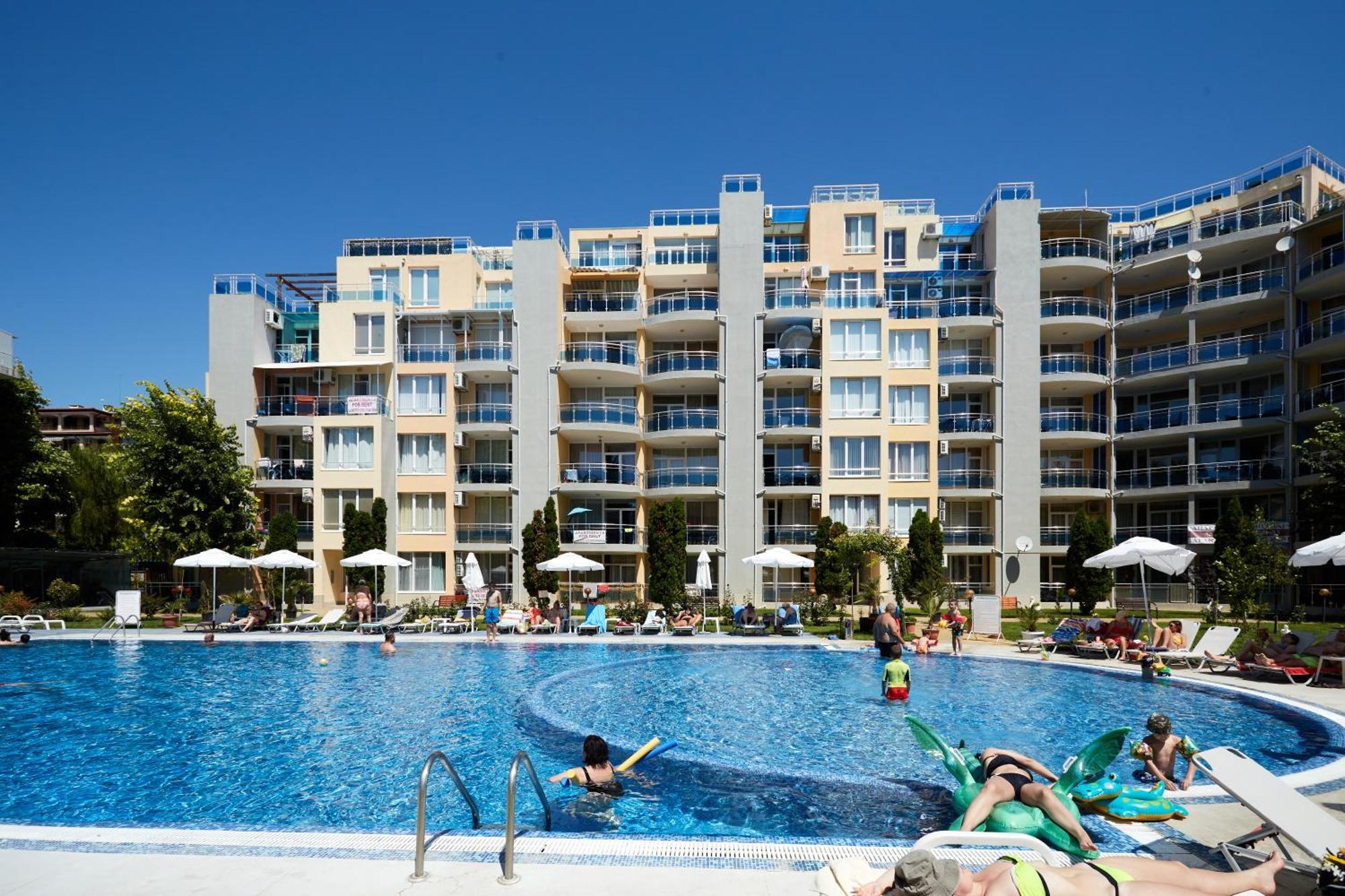 Luxury First Line Apartment With Pool By The Sea Nesebar Exterior foto